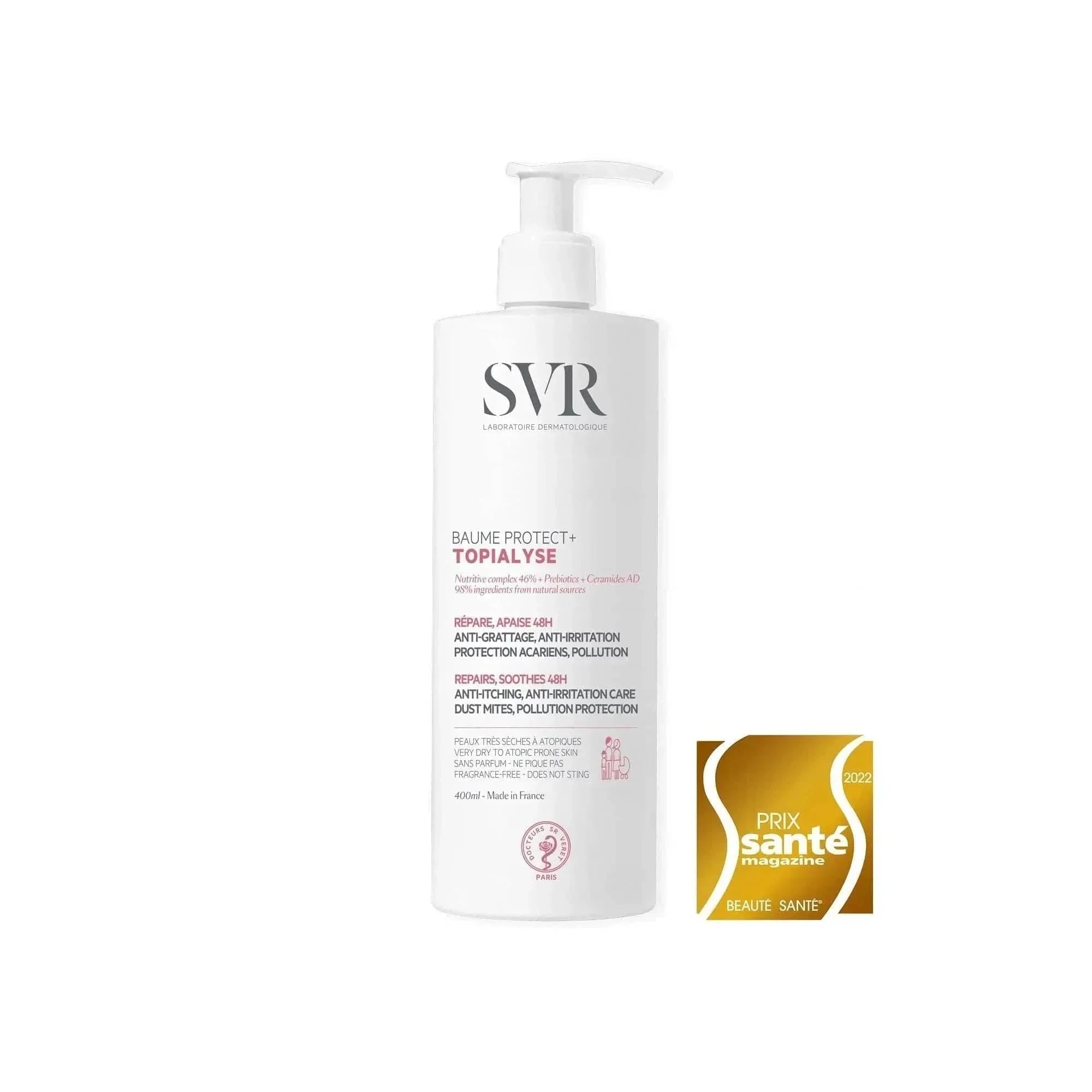 SVR Topialyse Baume Protect+ Balm 400 ml
