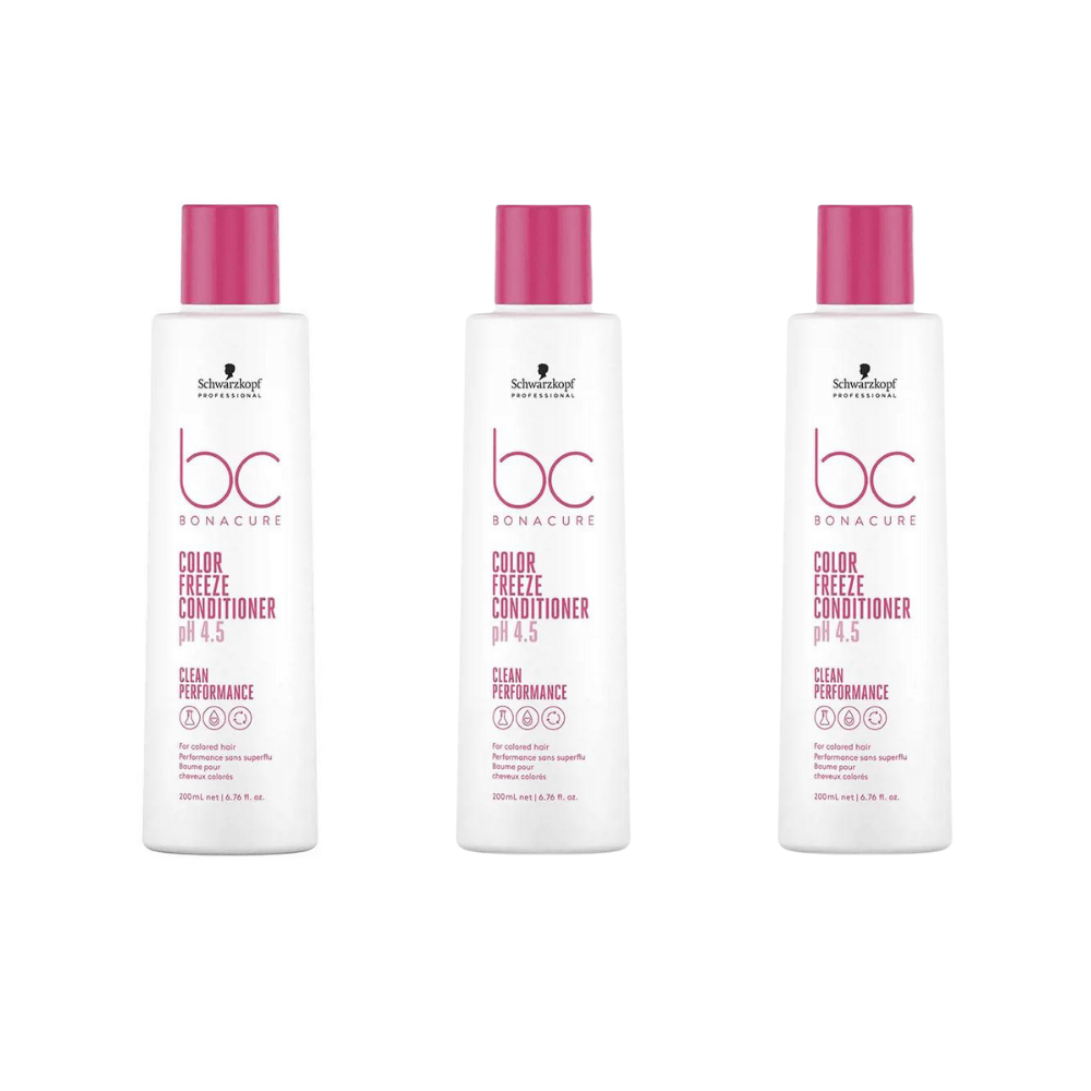 Schwarzkopf Bonacure Bc Clean Color Protective Conditioner 200 ml 3 Pack