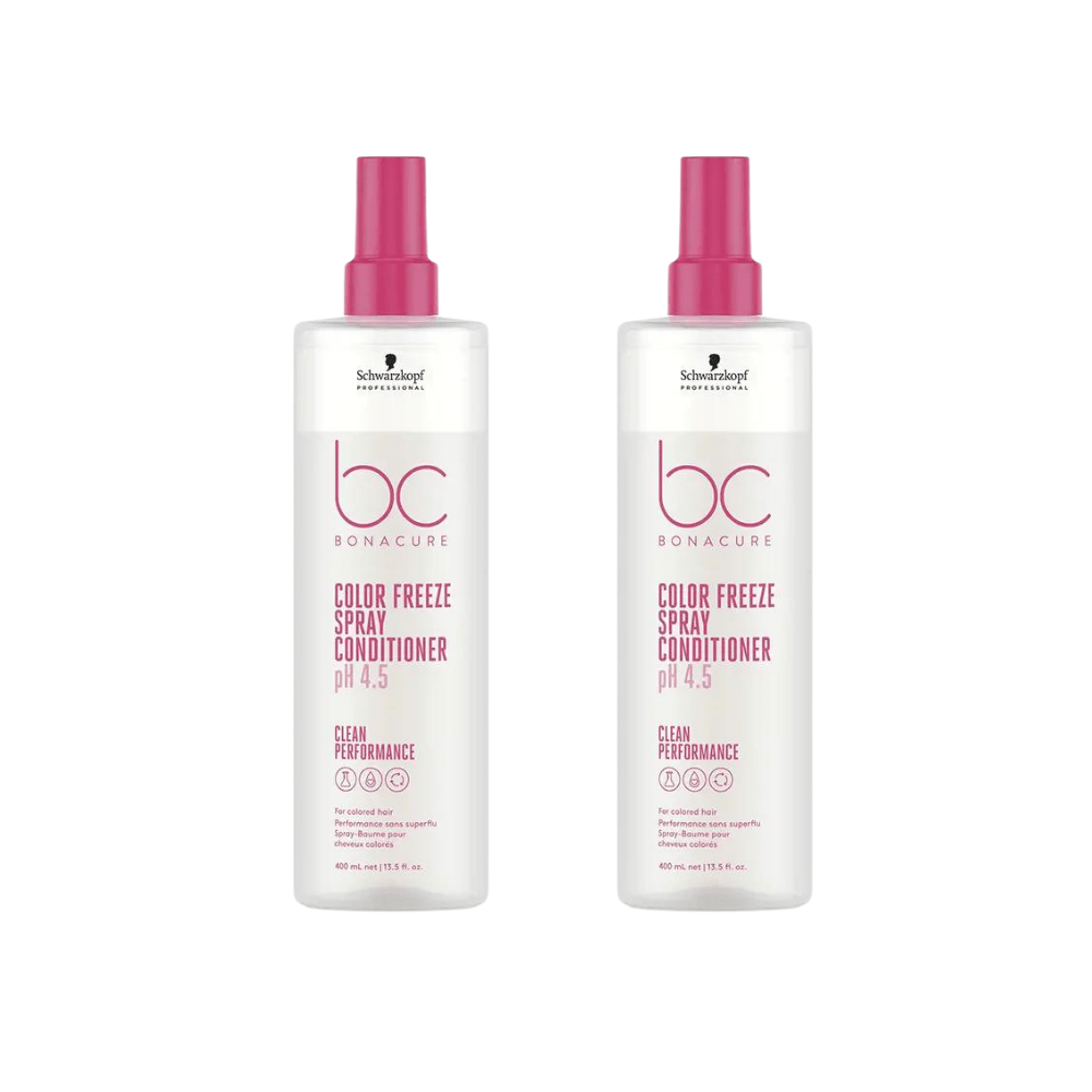Schwarzkopf Bonacure Bc Clean Color Protective Spray Conditioner 400 ml 2 Pack