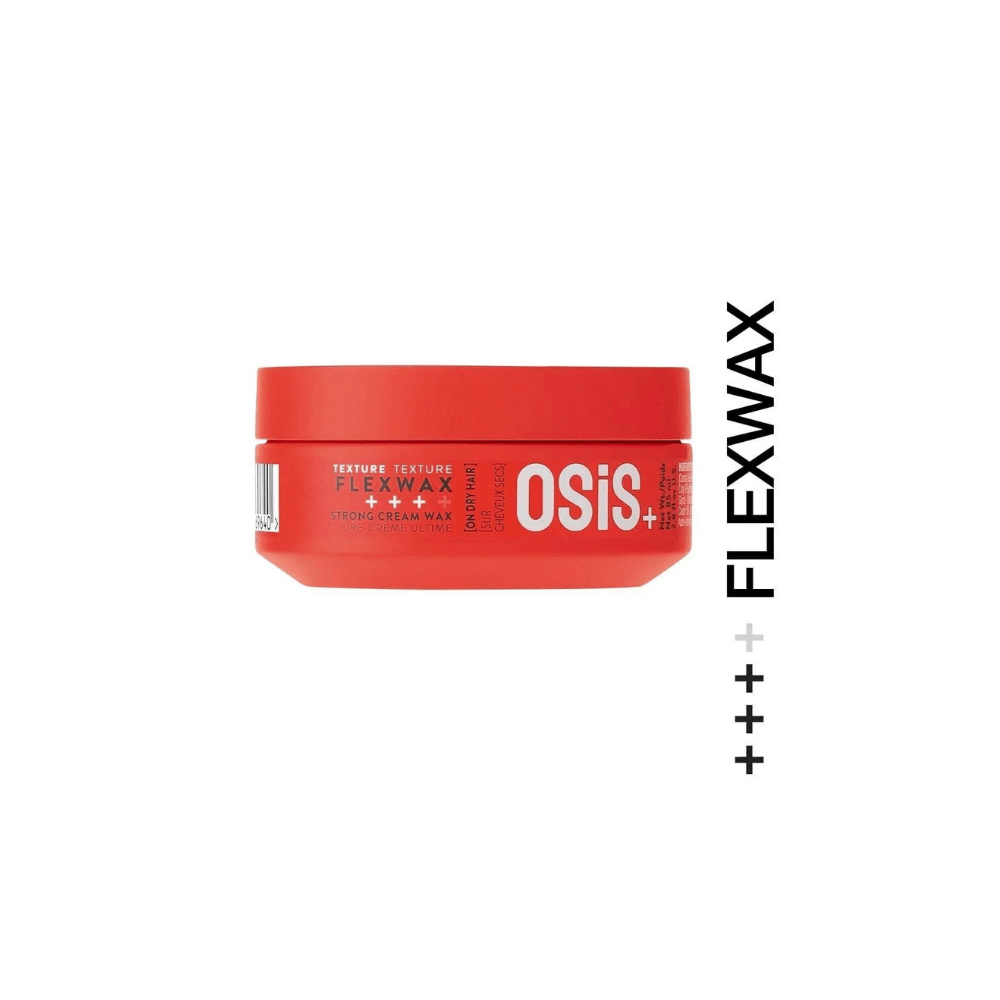 Schwarzkopf Osis Flexwax Ultra Strong Texture Cream Wax 85ml | Reconfigurable Styles