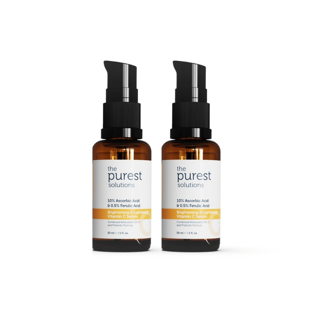 The Purest Solutions Brightening Tint Equalizer & Vitamin C Serum 30ml 2 Pack