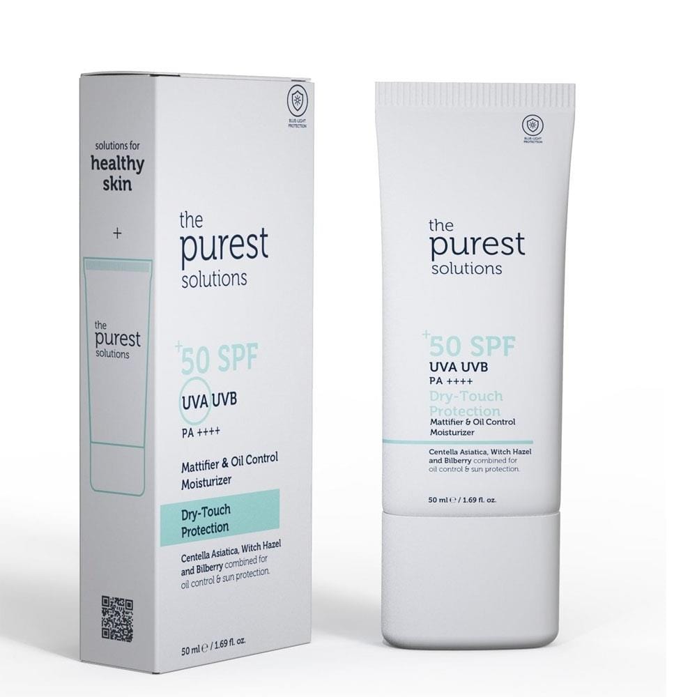 The Purest Solutions Matte Finish Sunscreen for Oily Skin 50 spf 50ml 2 Pack