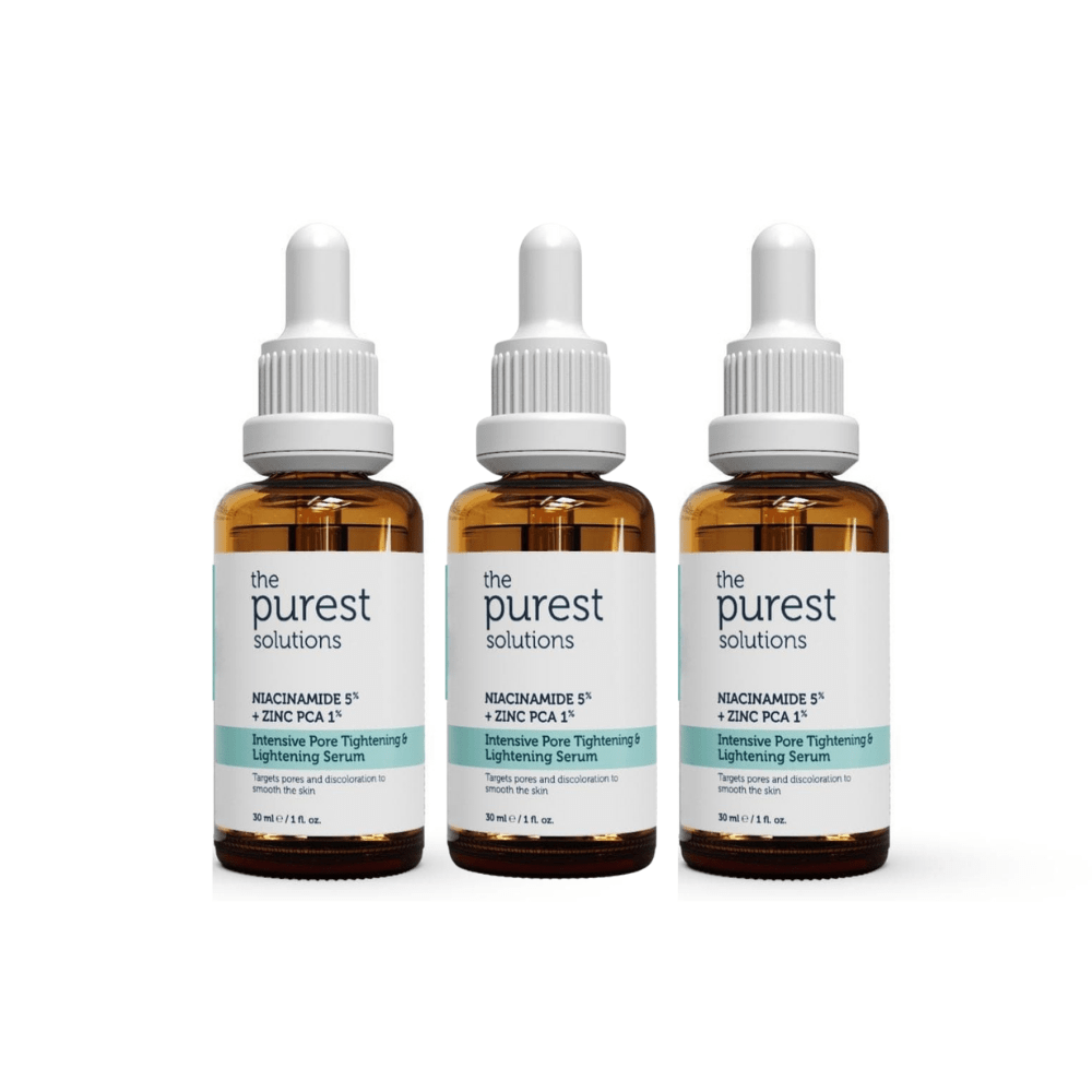 The Purest Solutions Pore, Blackhead and Acne Treatment Serum 30ml 3 Pack