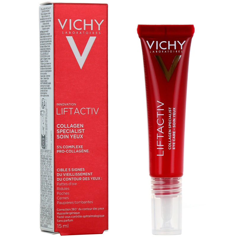 Vichy Liftactiv Collagen Specialist Eye Care Cream Against Signs of Ageing 15 ml