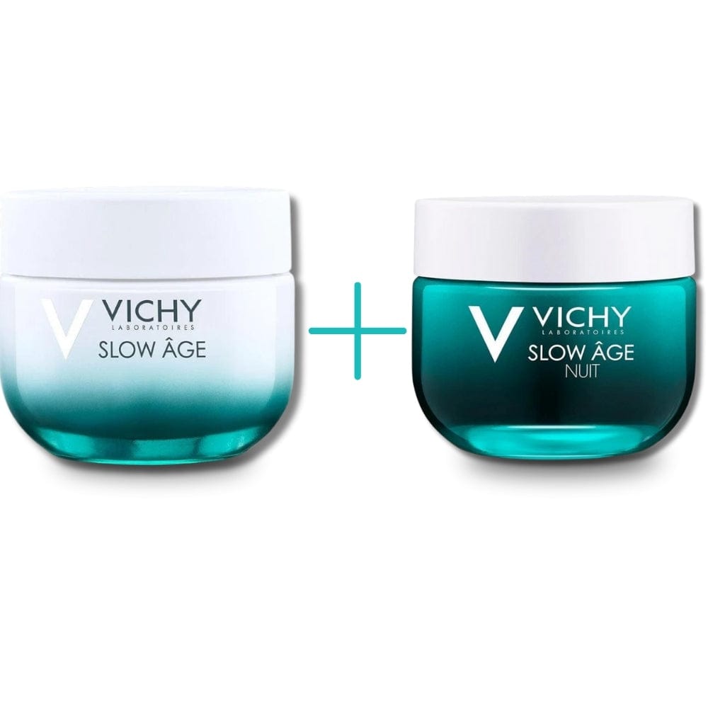Vichy Slow Age Anti-Aging Day Cream SPF 30 50 ml & Anti-Aging Night Care Cream and Mask 50 ml