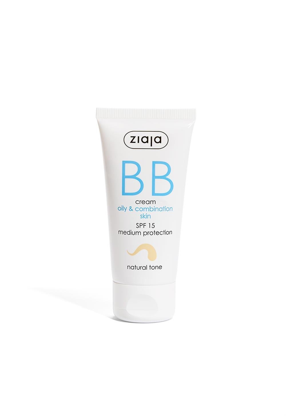 Ziaja BB Cream for Oily and Combination Skin - Natural Tone SPF 15