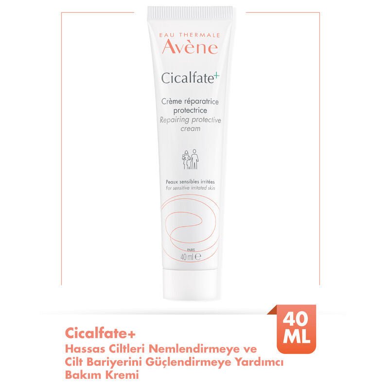 Avene Cicalfate+ Yıpranmış Hassas Ciltlerin Yatışmasına ve Onarılmasına Yardımcı Bakım Kremi 40 ml - Melori