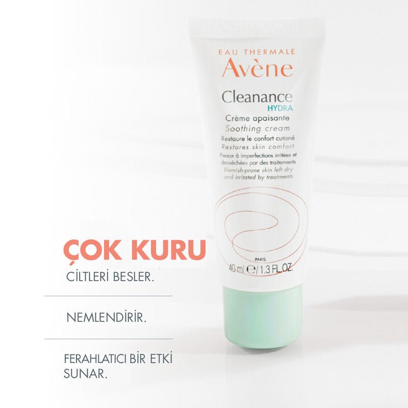Avene Cleanance Hydra Creme Yatıştırıcı Bakım Kremi 40 ml - Melori
