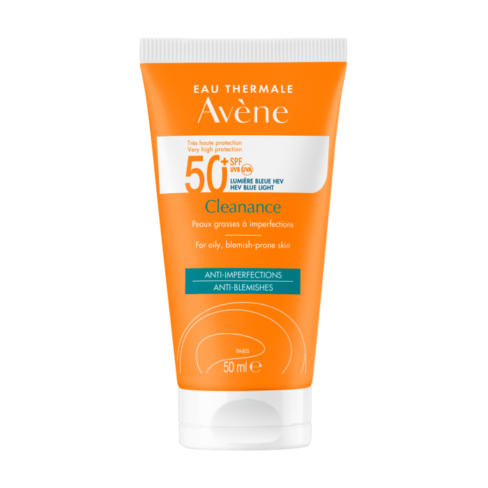 Avene Cleanance SPF50+ Yağlı ve Akneye Eğilimli Ciltler İçin Yüksek Korumalı Güneş Kremi 50 ml - Melori