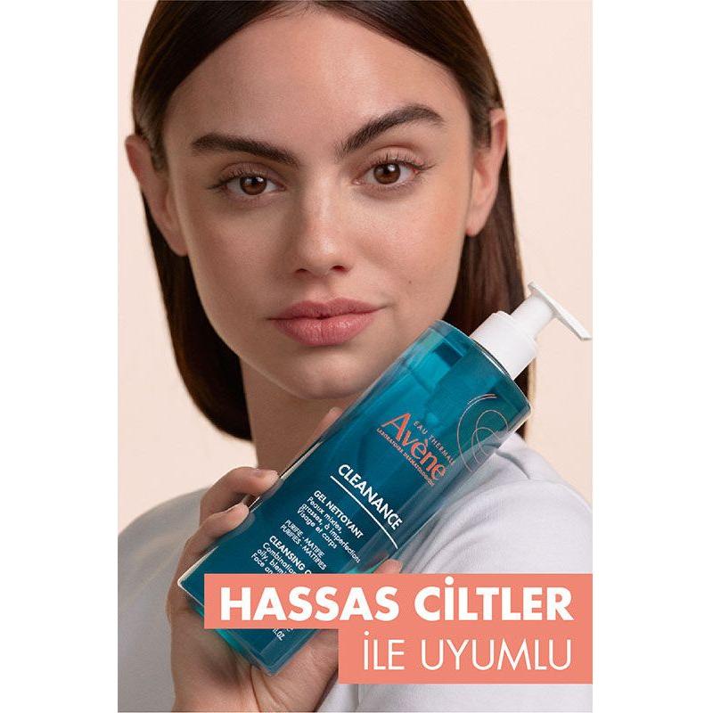 Avene Cleanance Yağlı ve Akneye Eğilimli Ciltler İçin Matlaştırıcı Temizleme Jeli 400 ml - Melori