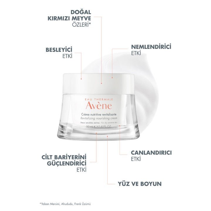 Avene Creme Nutritive Compensatrice Nemlendirici Krem 50 ml - Melori