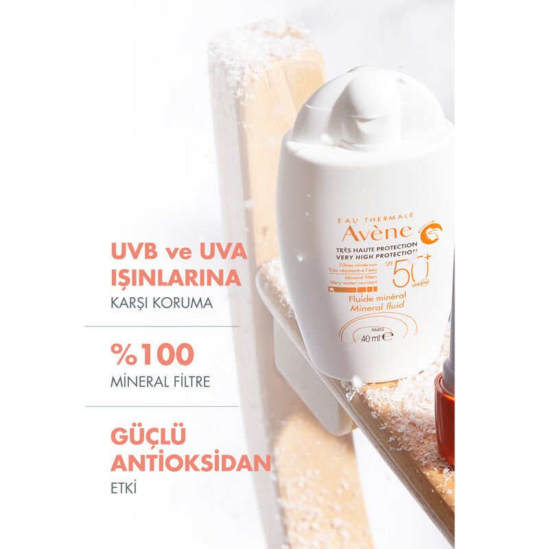 Avene Fluide Mineral Güneş Kremi Spf50+ 40 ml - Melori