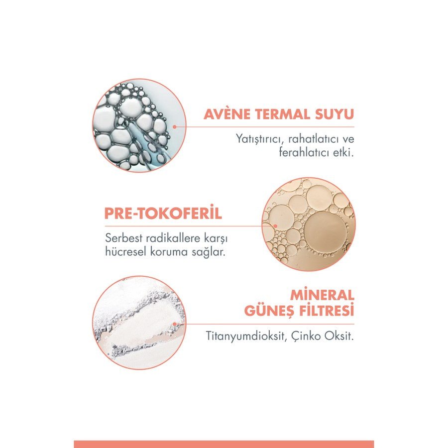 Avene Fluide Mineral Teinte Güneş Kremi Spf50+ 40 ml - Melori