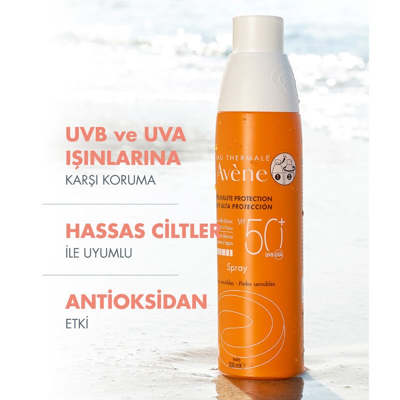 Avene Güneş Spreyi Spf50+ 200ml - Melori