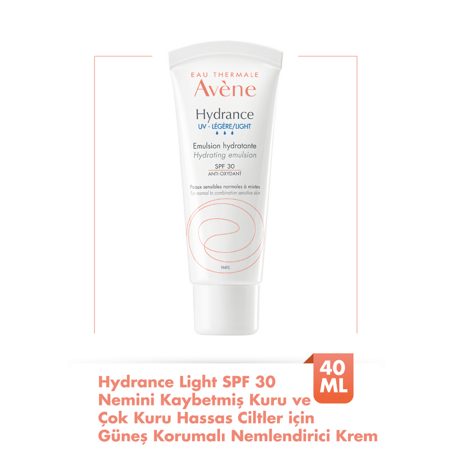 Avene Hydrance UV Legere Light Emülsiyon Nemlendirici SPF30 40 ml - Melori