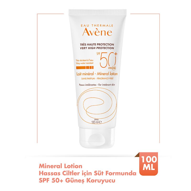 Avene Lait Spf 50 Mineral Lotion (Mineral Güneş Losyonu) 100ml - Melori