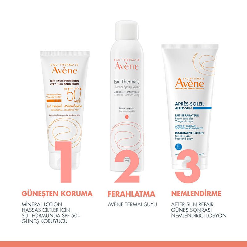 Avene Lait Spf 50 Mineral Lotion (Mineral Güneş Losyonu) 100ml - Melori