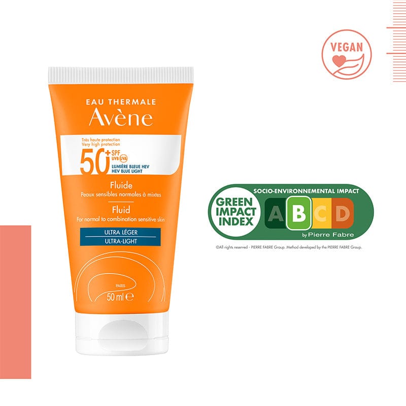 Avene Solaire SPF50+ Fluid Ultra Light 50 ml - Melori