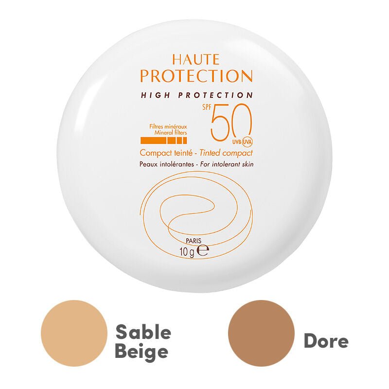 Avene SPF 50 Renkli Güneş Koruyucu Compact Krem Fondöten 10 gr - Sable - Melori