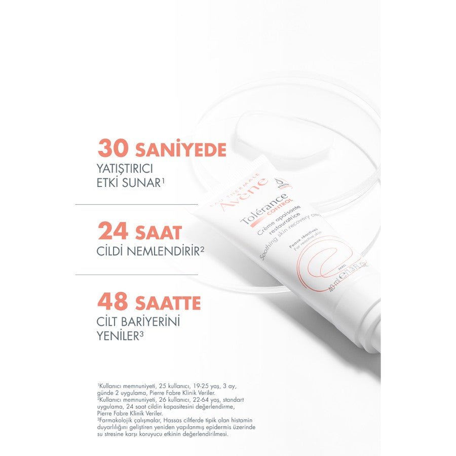 Avene Tolerance Control Yatıştırıcı Bakım Kremi 40 ml - Melori