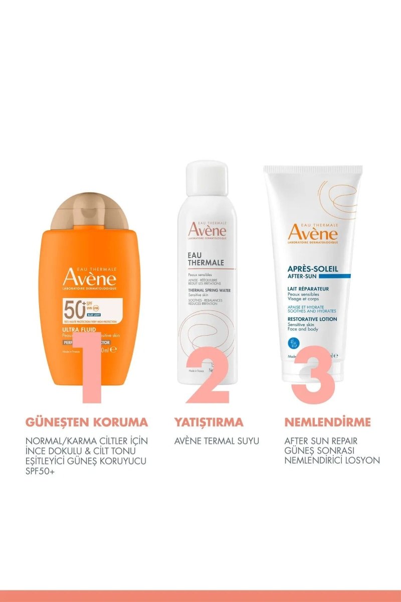 Avene Ultra Fluid Perfector SPF50+ Cilt Tonu Eşitleyici Renkli Güneş Kremi 50 ml - Melori