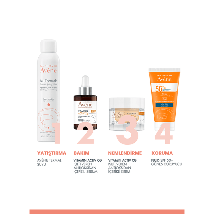 Avene Vitamin Activ Cg Işıltı Veren Antioksidan İçerikli Yoğun Yüz Kremi 50 ml - Melori