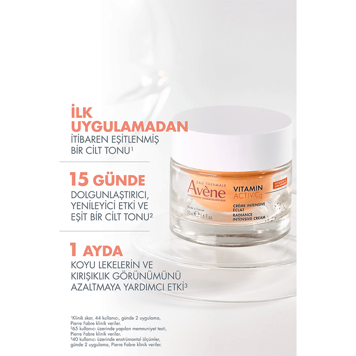 Avene Vitamin Activ Cg Işıltı Veren Antioksidan İçerikli Yoğun Yüz Kremi 50 ml - Melori