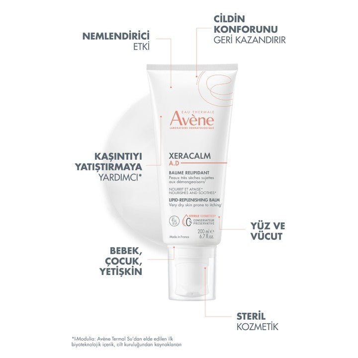Avene XeraCalm A D Baume Cilt Yatıştırıcı Balsam 200 ml - Melori