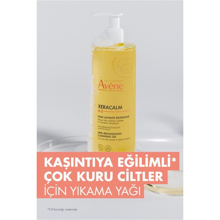 Avene XeraCalm A.D Lipid - Repleshing Cleansing Oil 400 ml - Melori