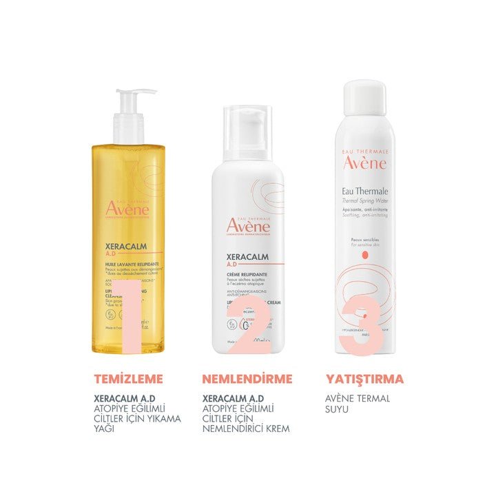 Avene XeraCalm A.D Lipid - Repleshing Cleansing Oil 400 ml - Melori