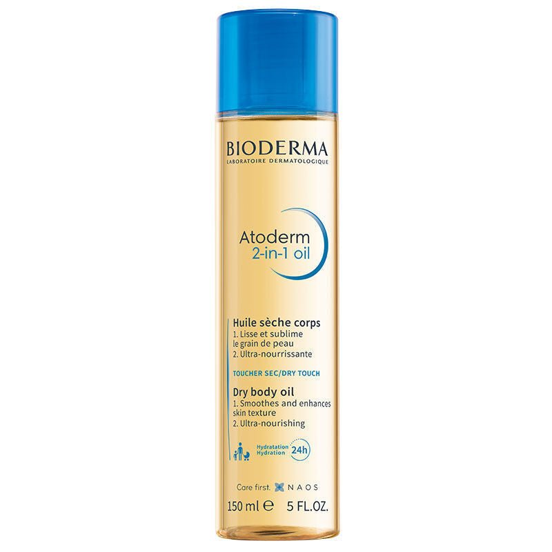 Bioderma Atoderm 2 in 1 Dry Oil Nemlendirici Vücut Bakım Yağı 150 ml - Melori