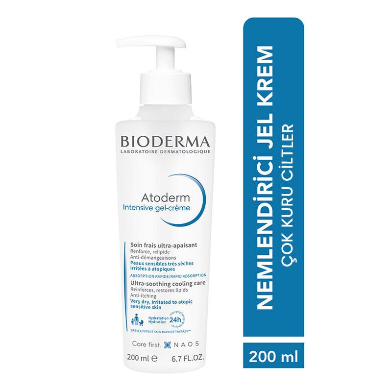 Bioderma Atoderm Intensive Çok Kuru Ciltler İçin Nemlendirici Jel Krem 200 ml - Melori