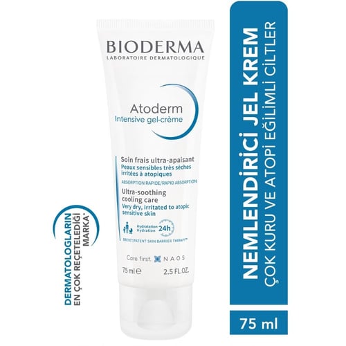 Bioderma Atoderm Intensive Çok Kuru Ciltler İçin Nemlendirici Jel Krem 75ml - Melori