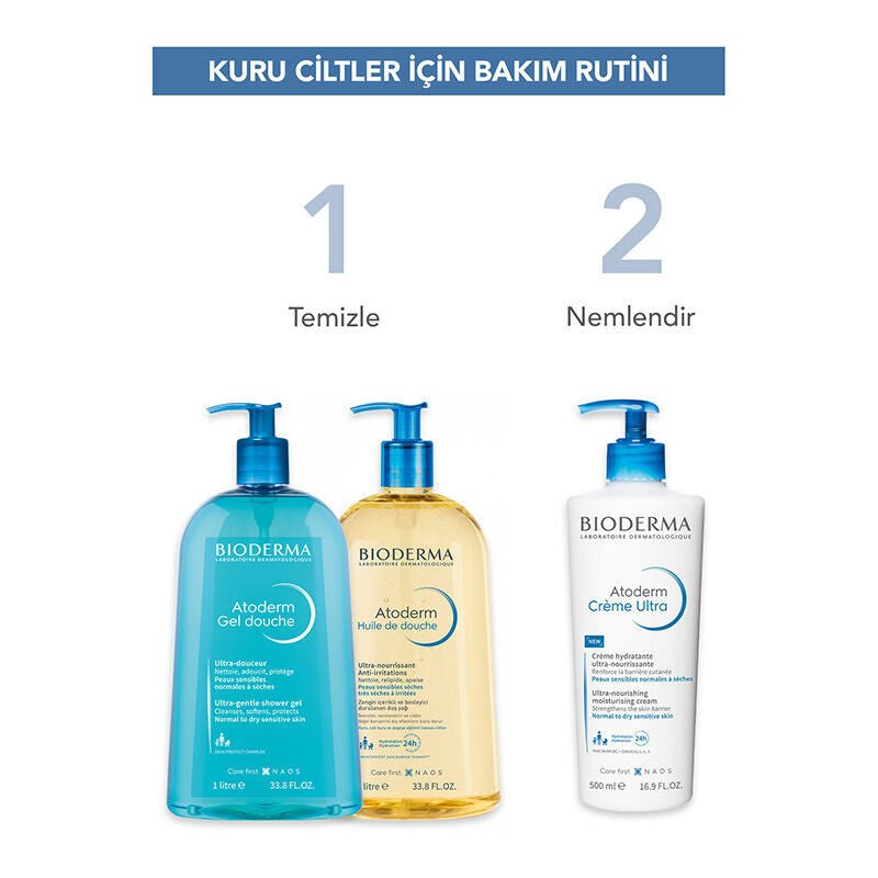 Bioderma Atoderm Ultra Nemlendirici Krem 500 ml - Melori
