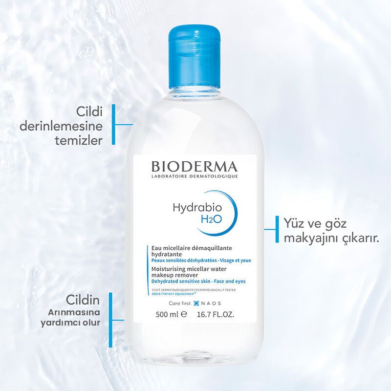 Bioderma Hydrabio H2O Misel Su 500 ml - Melori