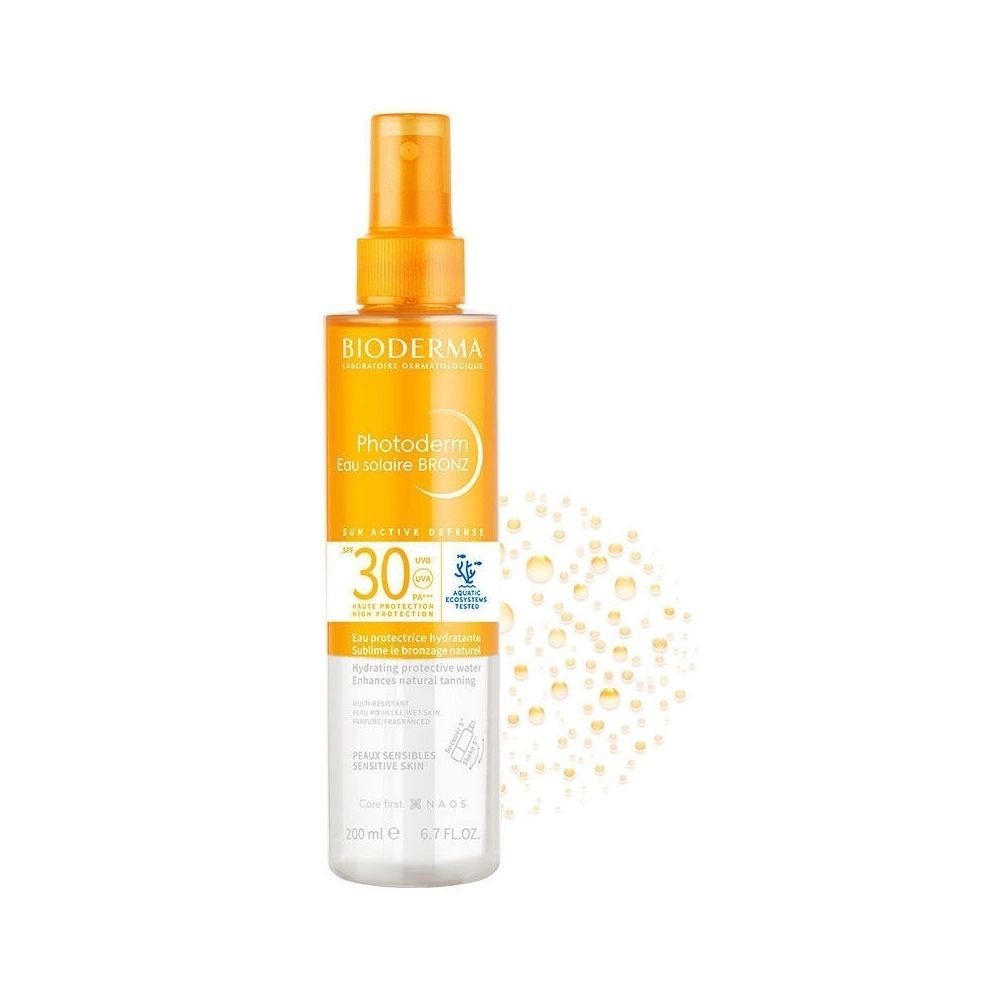 Bioderma Photoderm Bronz Sun Protective Water SPF30 - Bronzlaştırıcı Güneş Koruyucu 200ml - Melori