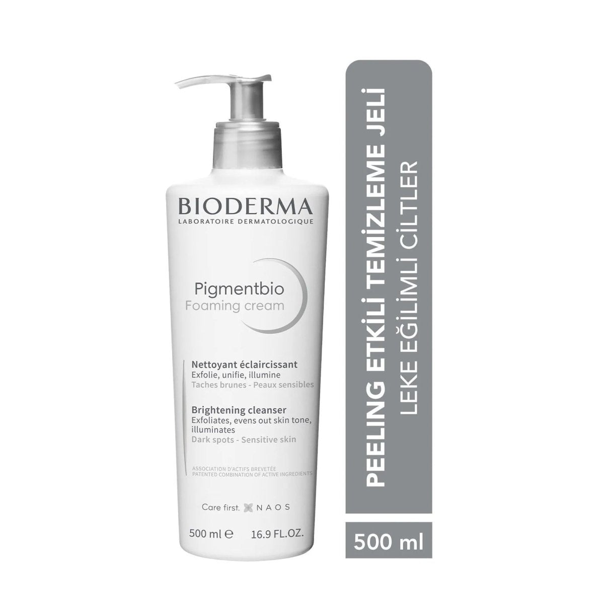 Bioderma Pigmentbio Foaming Cream Peeling Etkili Yüz Yıkama Jeli 500 ml - Melori