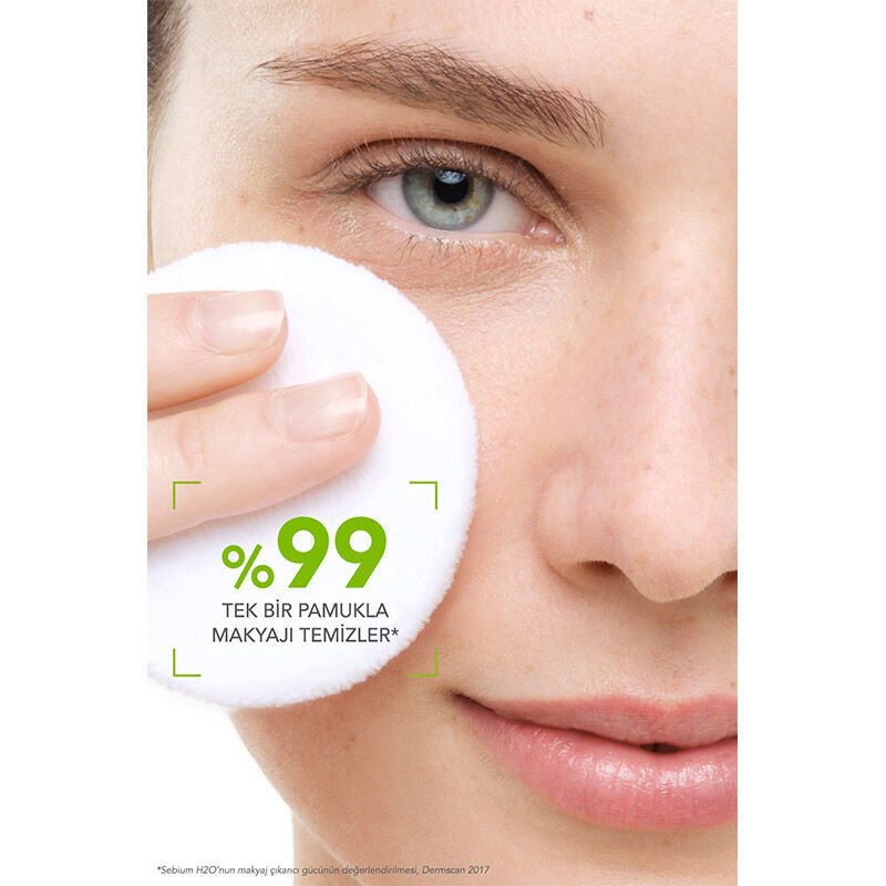 Bioderma Sebium H2O Yüz ve Makyaj Temizleme Suyu 250 ml - Melori