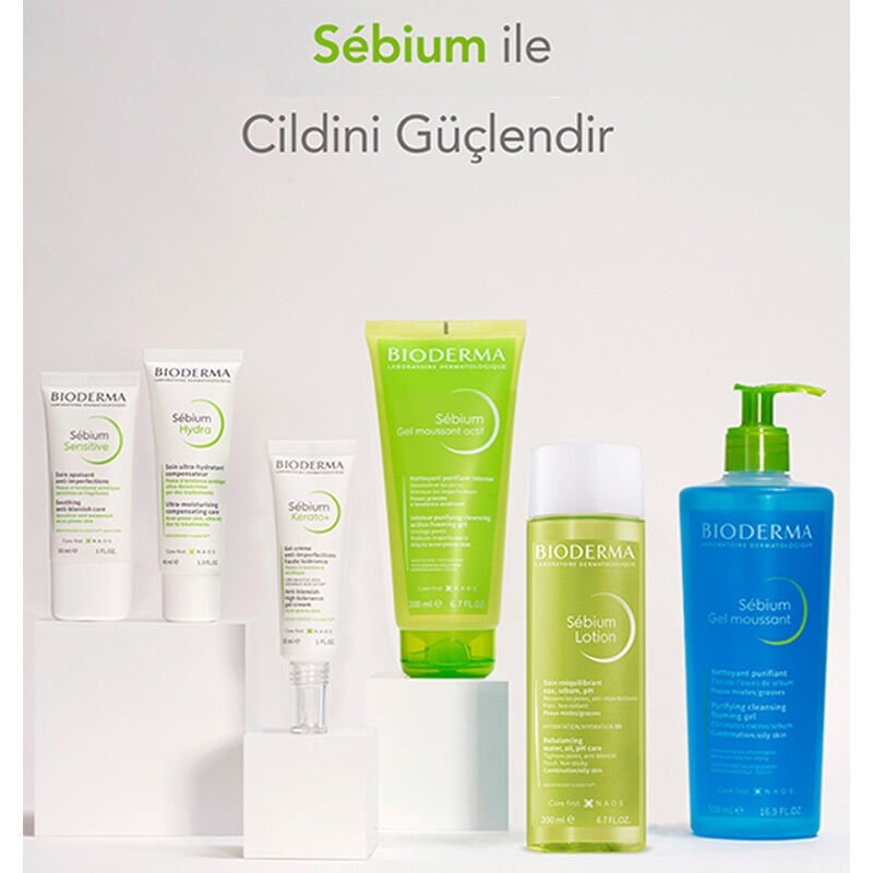 Bioderma Sebium Lotion Yağlı - Karma Ciltler İçin Tonik 200 ml - Melori