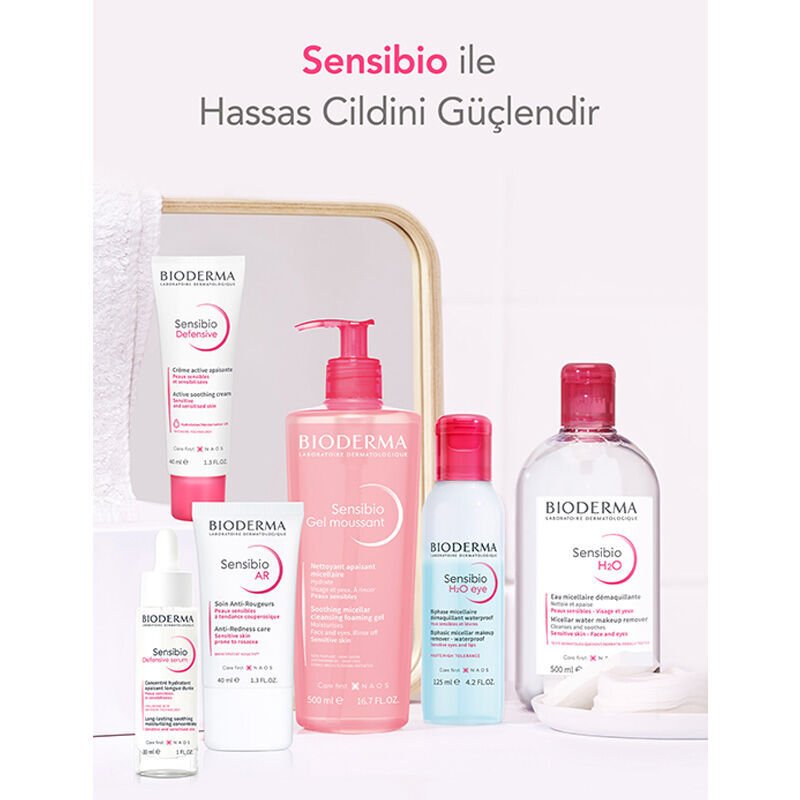 Bioderma Sensibio Foaming Gel Hassas Ciltler İçin Temizleyici Jel 100 ml - Melori