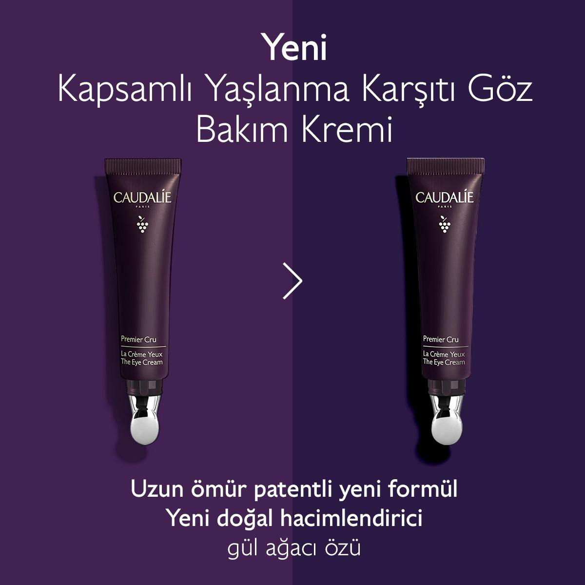 Caudalie Premier Cru Kapsamlı Yaşlanma Karşıtı Göz Bakım Kremi 15 ml - Melori