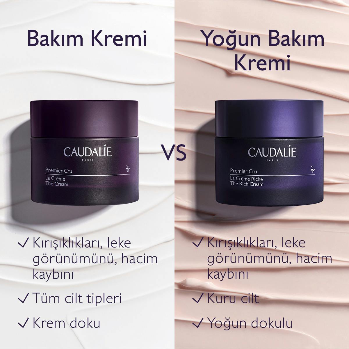 Caudalie Premier Cru The Rich Cream Yedek Kapsül - 50 ml - Melori