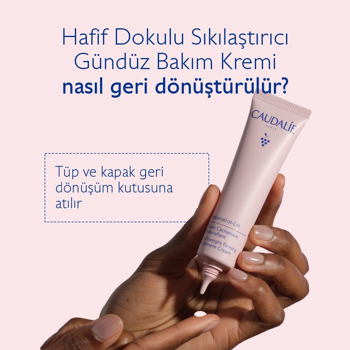 Caudalie Resveratrol Lift Sıkılaştırıcı Etkili Hafif Dokulu Kaşmir Gündüz Bakım Kremi 40 ml - Melori