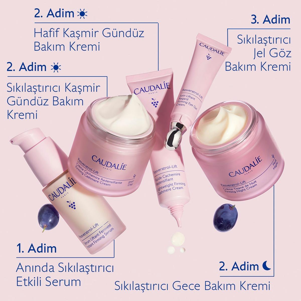 Caudalie Resveratrol Lift Sıkılaştırıcı Jel Göz Bakım Kremi 15 ml - Melori