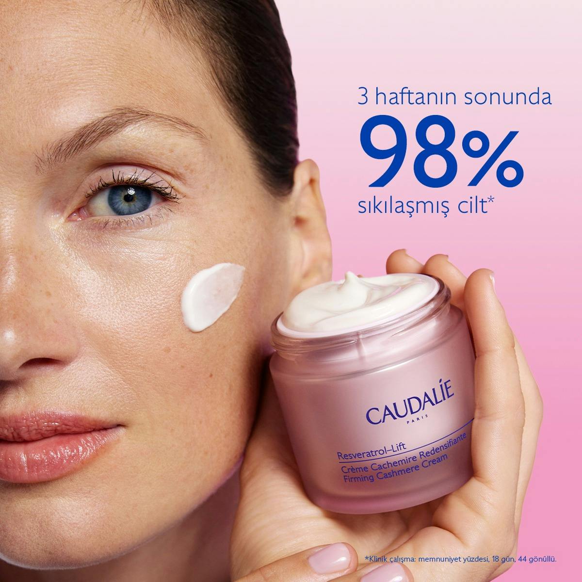Caudalie Resveratrol Lift Sıkılaştırıcı Kaşmir Gündüz Bakım Kremi 50 ml - Melori