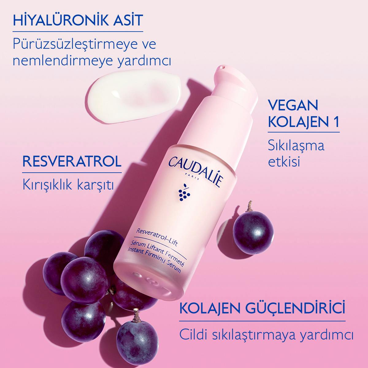 Caudalie Resveratrol Lift Sıkılaştırıcı Serum 30 ml - Melori