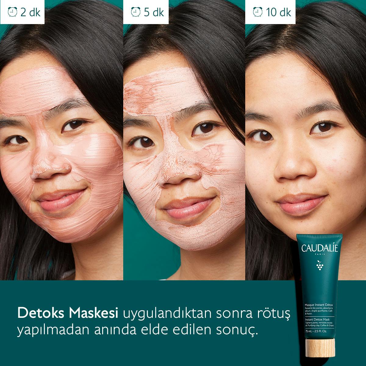 Caudalie Vinoclean C+ Detoks Maskesi 35 ml - Melori