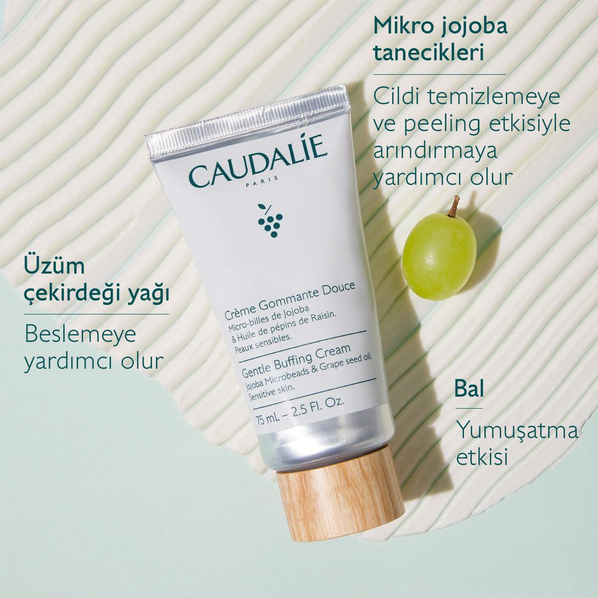 Caudalie Vinoclean Hassas Temizleyici Peeling 75 ml - Melori