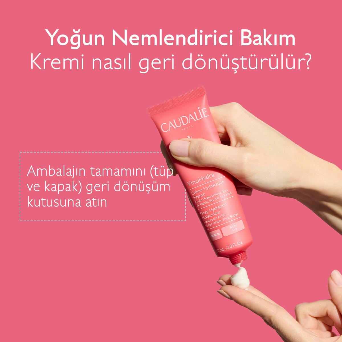Caudalie VinoHydra Yoğun Nemlendirici Bakım Kremi 60 ml - Melori