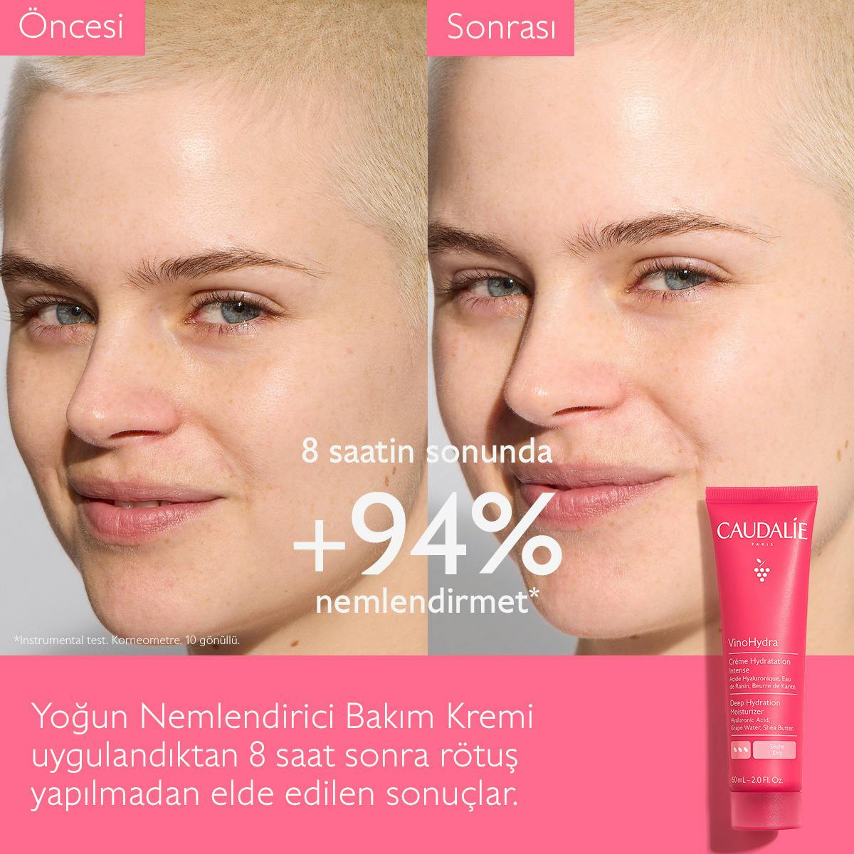 Caudalie VinoHydra Yoğun Nemlendirici Bakım Kremi 60 ml - Melori